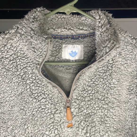 Nordic Fleece women’s small gray pull over sweater. - Picture 3 of 7